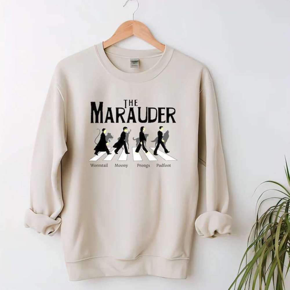 Marauder Varsity Style Graphic Unisex Crewneck Sweatshirt